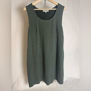 Studio One Textured Green Dress